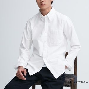 Uniqlo Oxford Slim-Fit Long-Sleeve Shirt